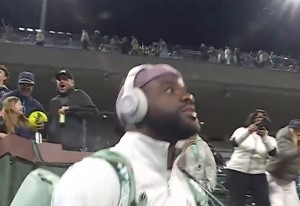 Tiafoe cut a confident figure walking onto the Indian Wells court