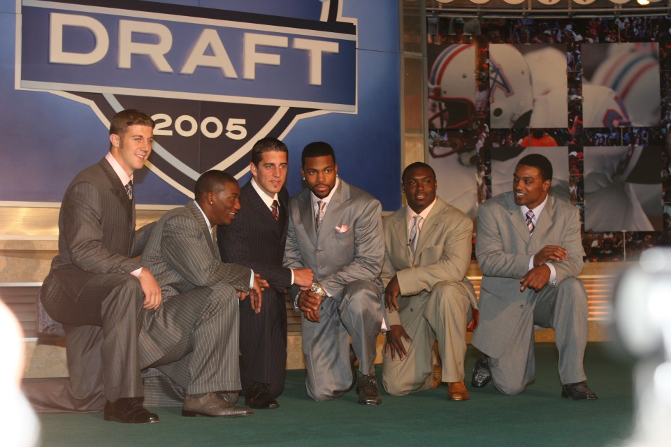 The 2005 NFL Draft helped define Rodgers' career