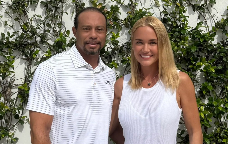 Woods posted the announcement alongside two pictures of him and Vanessa