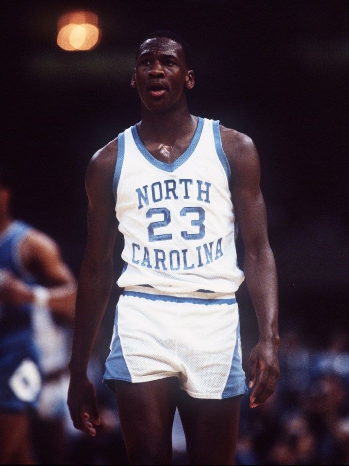 Michael Jordan hit an NCAA Tournament shot that changed his career