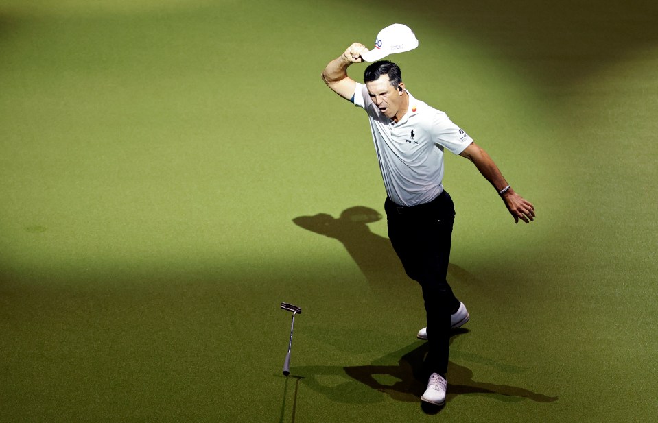 Horschel's wild celebrations went viral