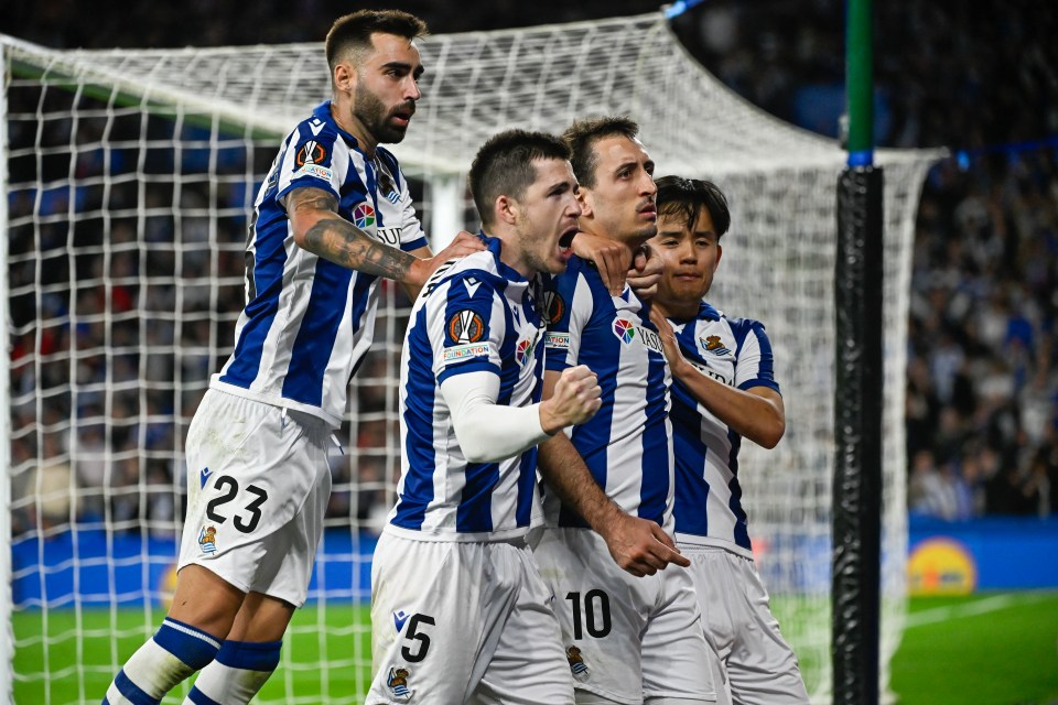 Real Sociedad will turn up at Old Trafford for the Europa League tie full of confidence