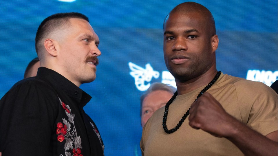 Dubois and Usyk will square off in July