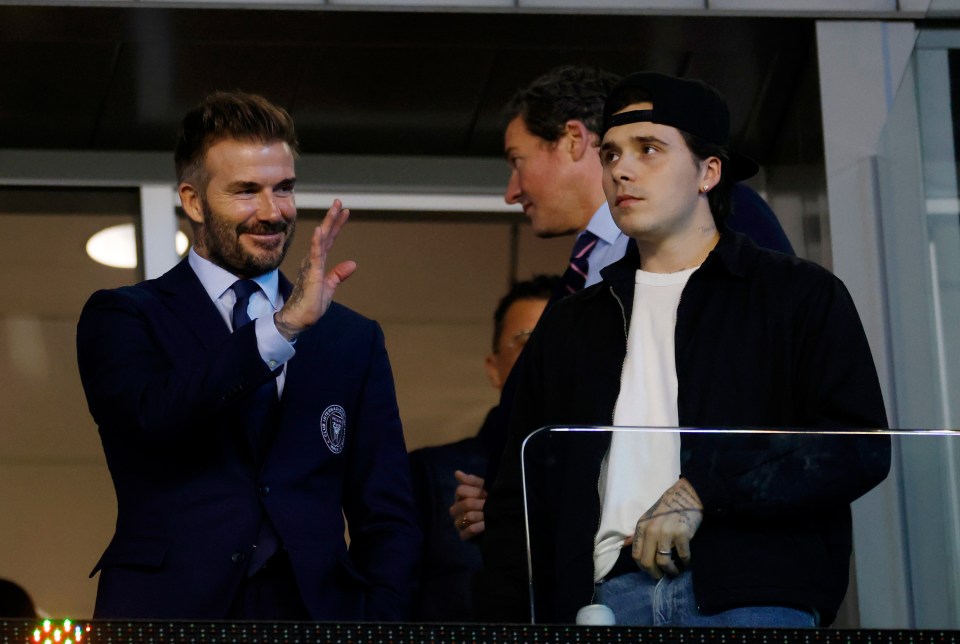 David Beckham is no stranger to fast cars but this is a different level