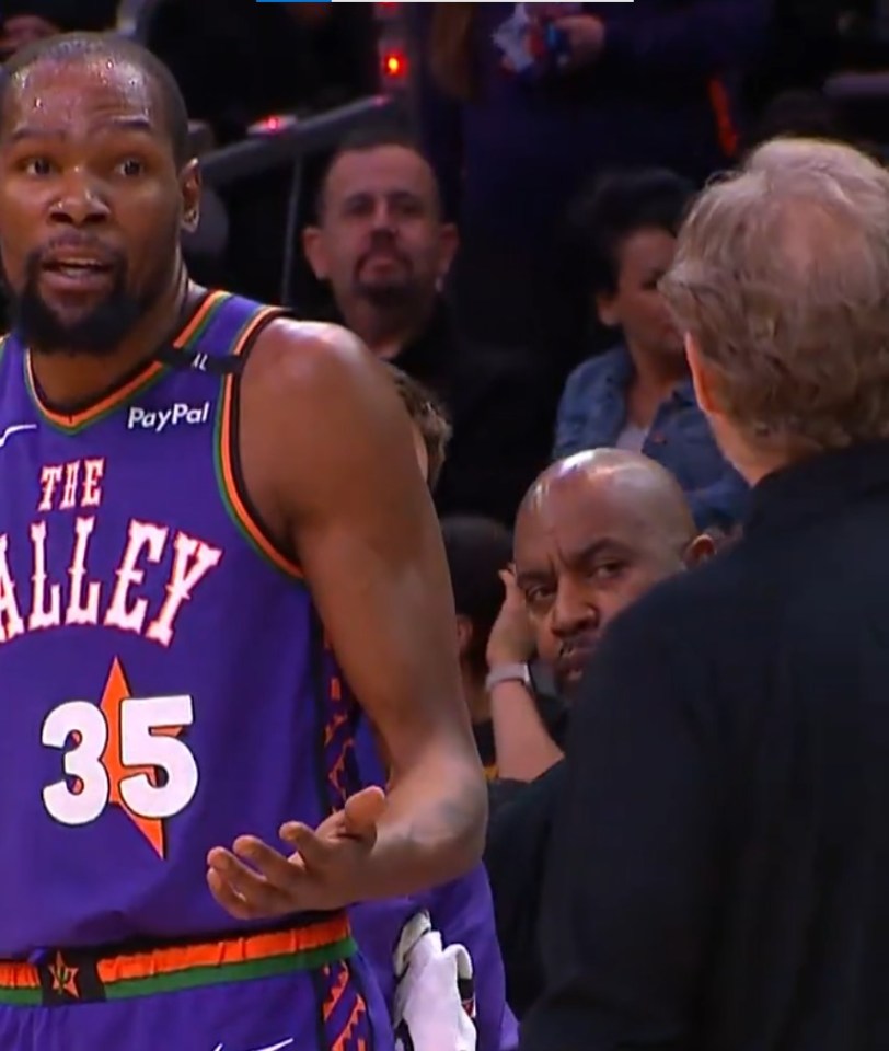 He spun around and had a few choice words for his coach