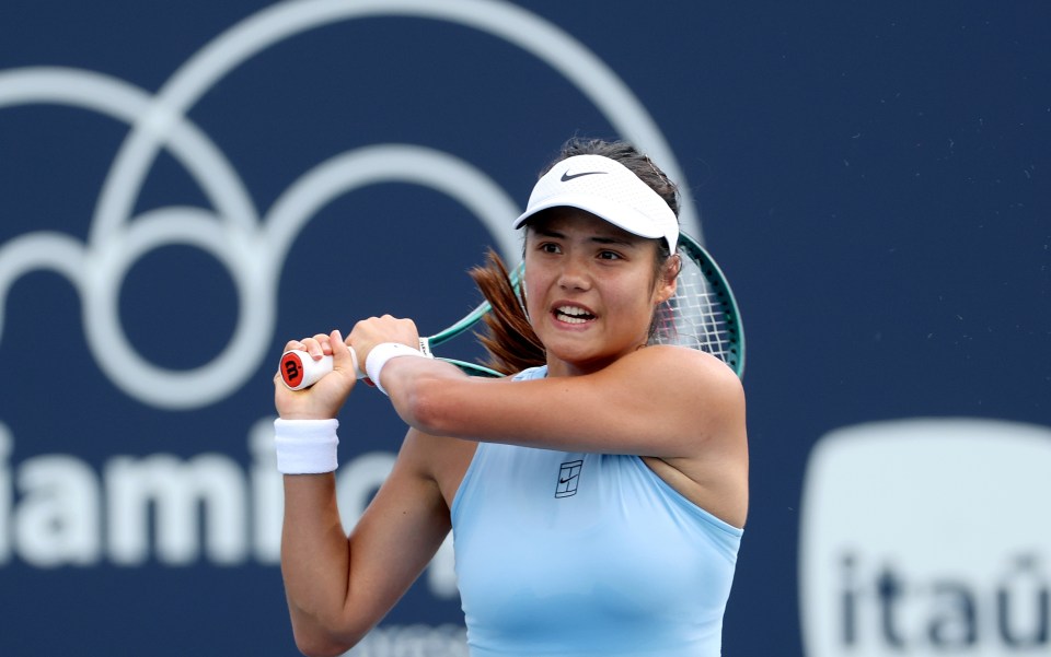 Raducanu is on her best run since the US Open in 2021