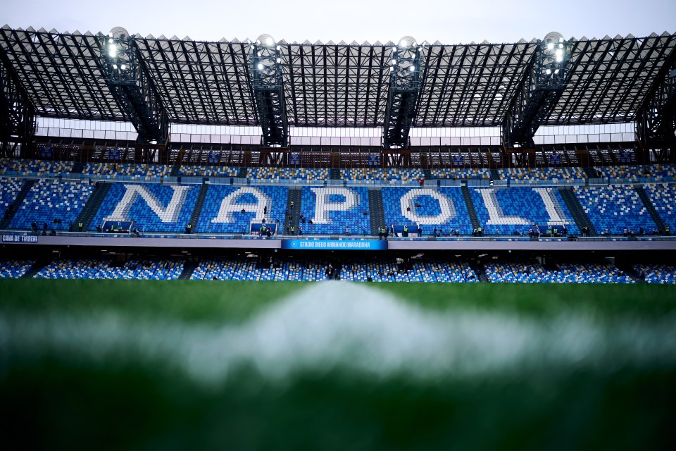 The stadium has had 10,000 seats closed since renovation work in 2019