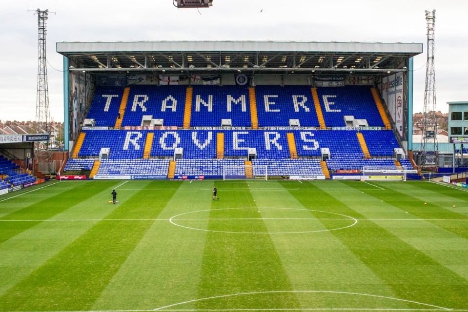 Tranmere's 16,000-seater stadium isn't used to seeing such wildlife on show