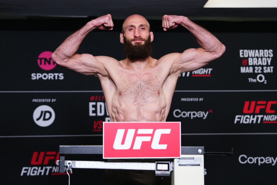 Kutateladze has now won consecutive bouts in the UFC