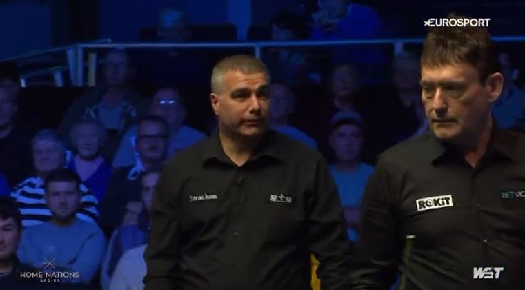 Ben Williams quickly issued White with a stern warning