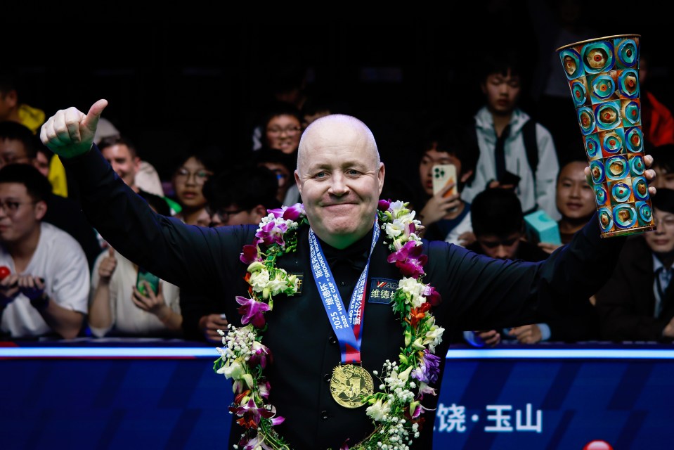 The Wizard of Wishaw is fresh from winning the World Open on Saturday
