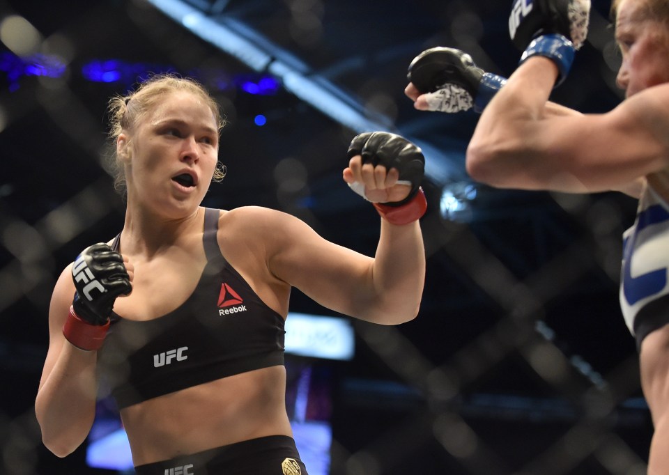He was trained by ex-UFC champion Rousey before he signed with the promotion