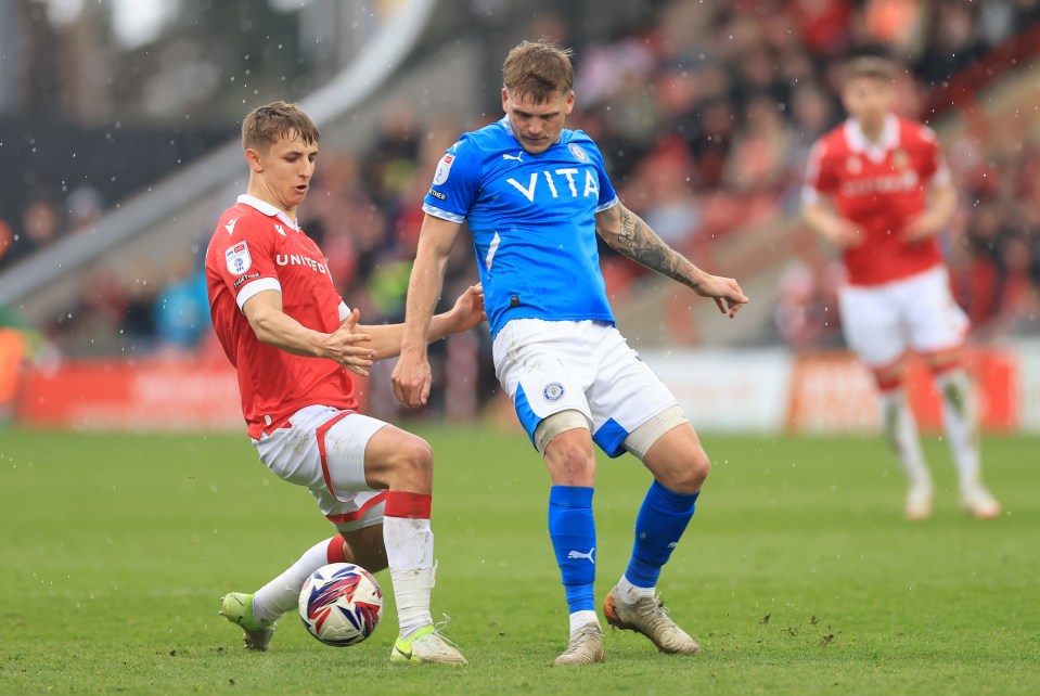 Centre-back Cleworth is Wrexham's joint top scorer this campaign with eight goals