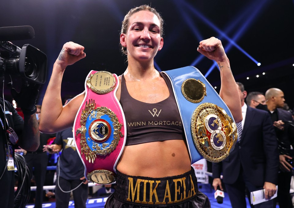 She is the reigning WBO welterweight champion