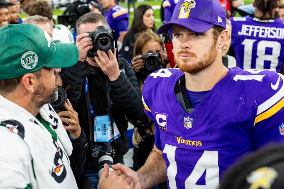 Free agent Rodgers was linked to the Vikings last month