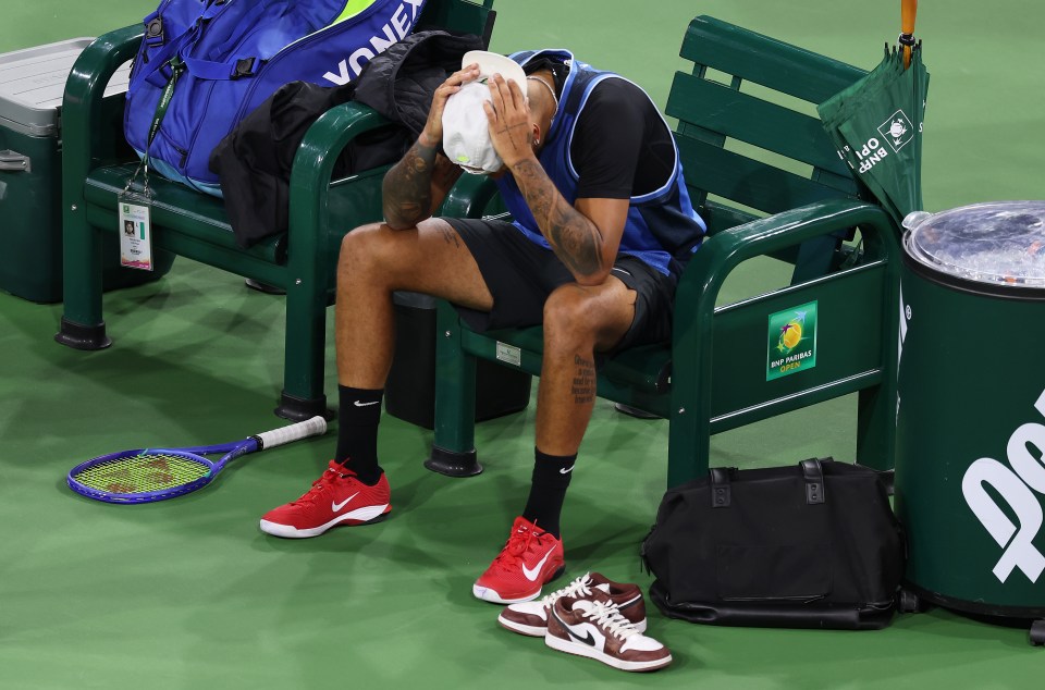 It's come just two weeks after his emotional exit at Indian Wells