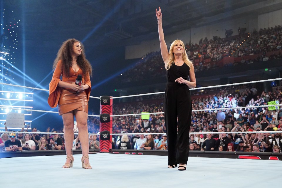 Garcia had been filling in for Irvin after she announced her departure from WWE