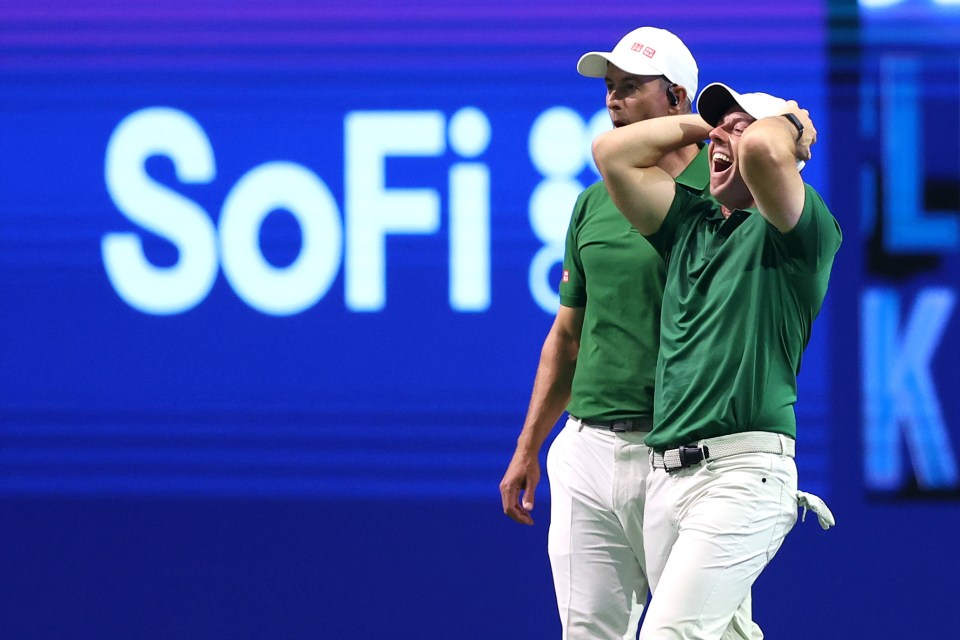McIlroy saw his team crash out of TGL