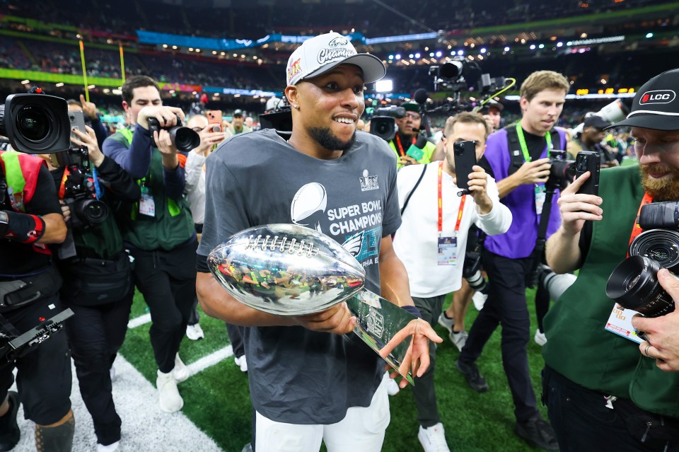 Saquon Barkley showed the power of Philadelphia's running game