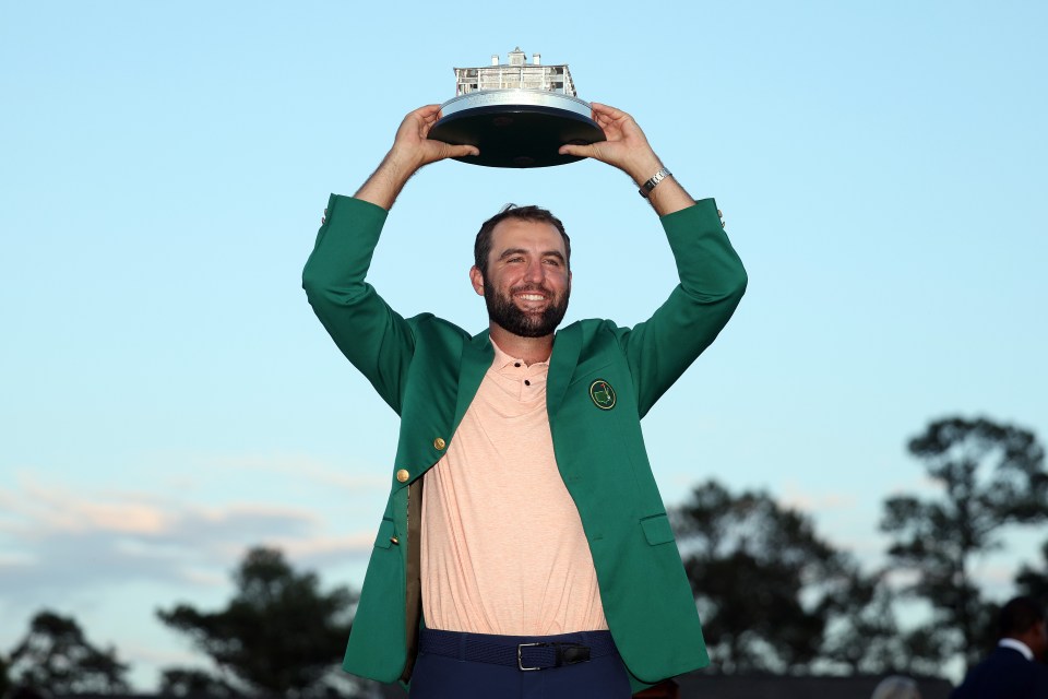 Scottie Scheffler is the defending Masters champion