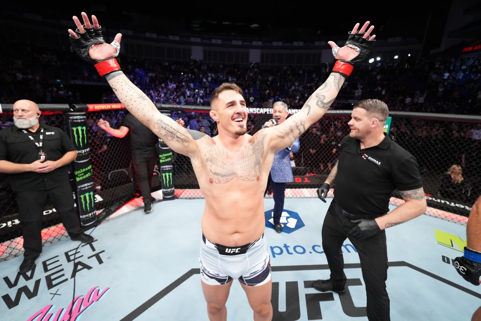 Aspinall has already admitted to accepting a fight with the champ