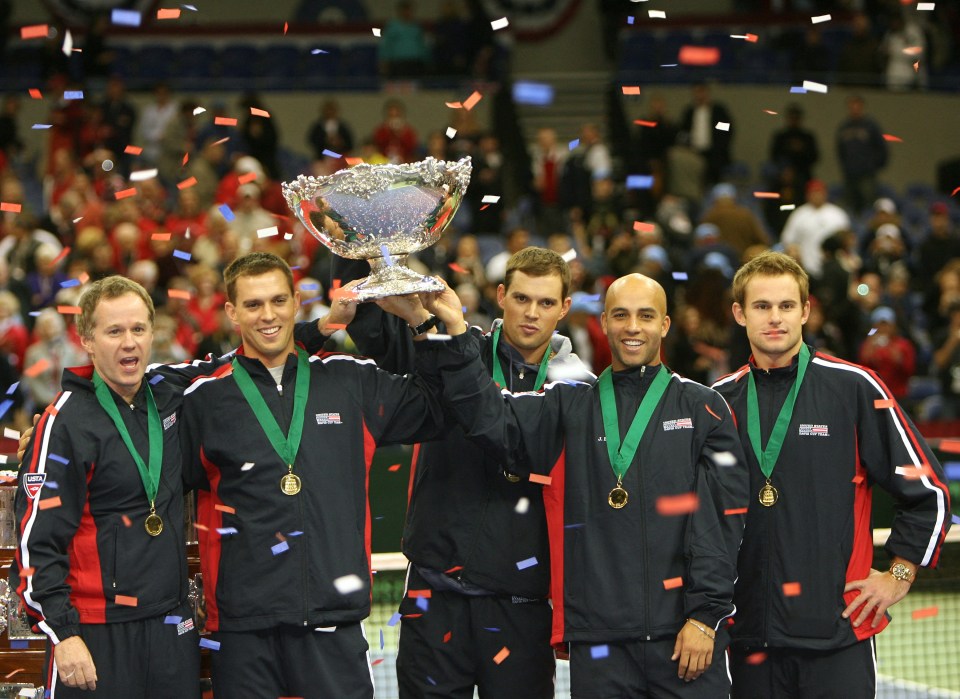 He helped the US win their 32nd Davis Cup title in 2007
