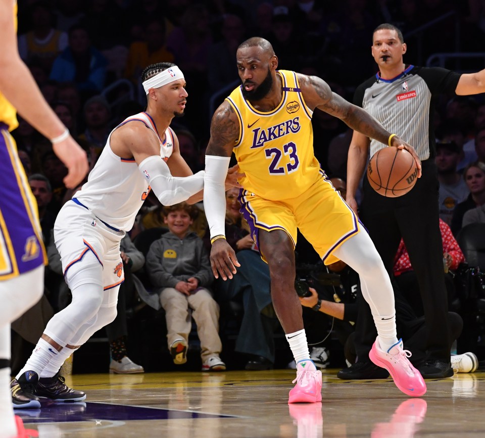 James led the Lakers to a win against the Knicks, but his performance was overshadowed by an off-court clash with Smith