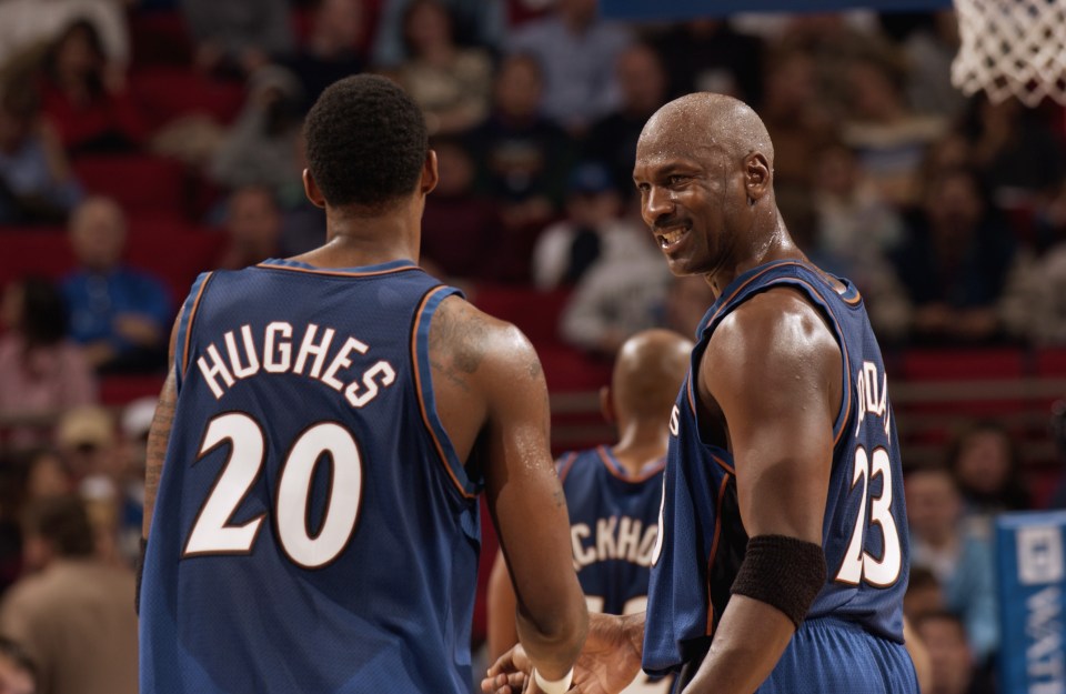 Hughes refused to pick between LeBron and MJ when asked