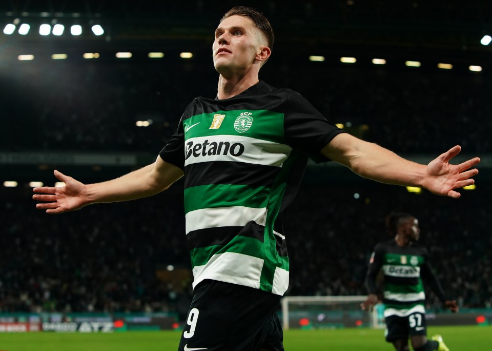Gyokeres looks set for a big move this summer having scored almost 100 goals in two seasons at Sporting
