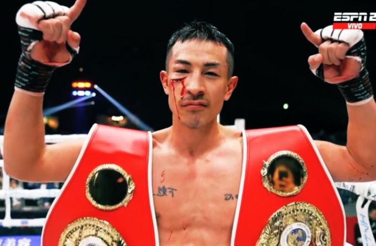 Yabuki holds the IBF belts at flyweight and light flyweight