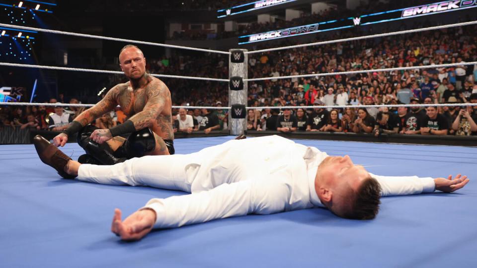 Aleister Black is back in WWE after a spell in AEW