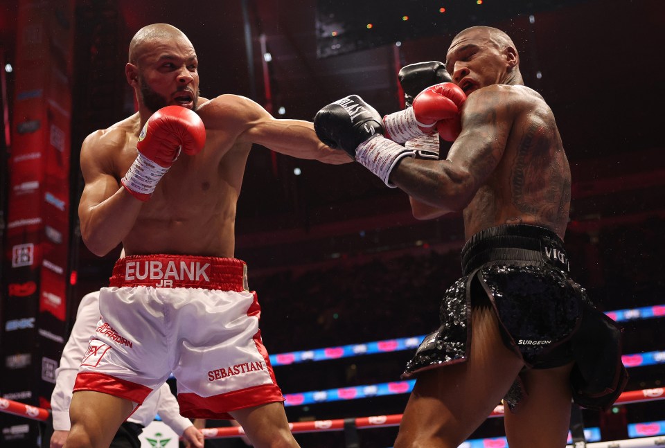 Eubank Jr and Benn did almost one million PPV buys domestically