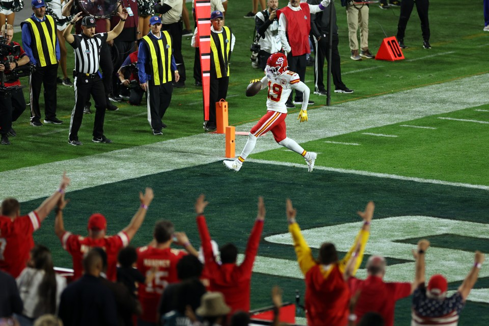 It was Toney who scored the touchdown to put the Chiefs ahead in Super Bowl 50