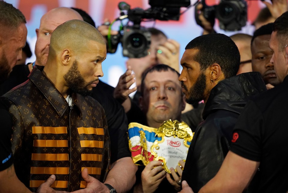 Eubank Jr missed weight for his fight with Benn on Saturday