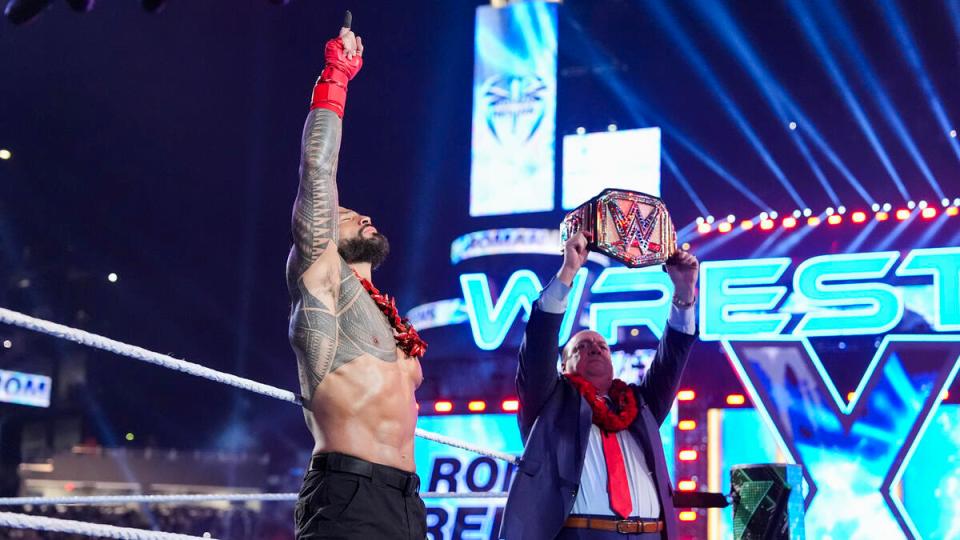 Years later, Reigns is one of the company's biggest stars and best athletes