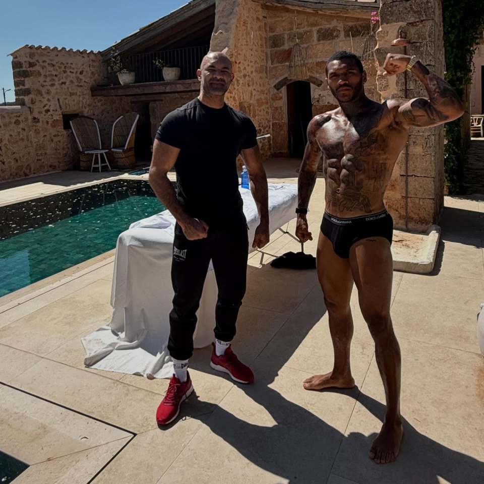 Benn looks to be in fantastic nick four weeks out