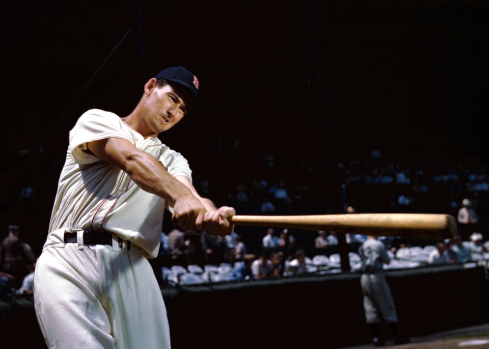 Ted Williams is considered one of the greatest hitters