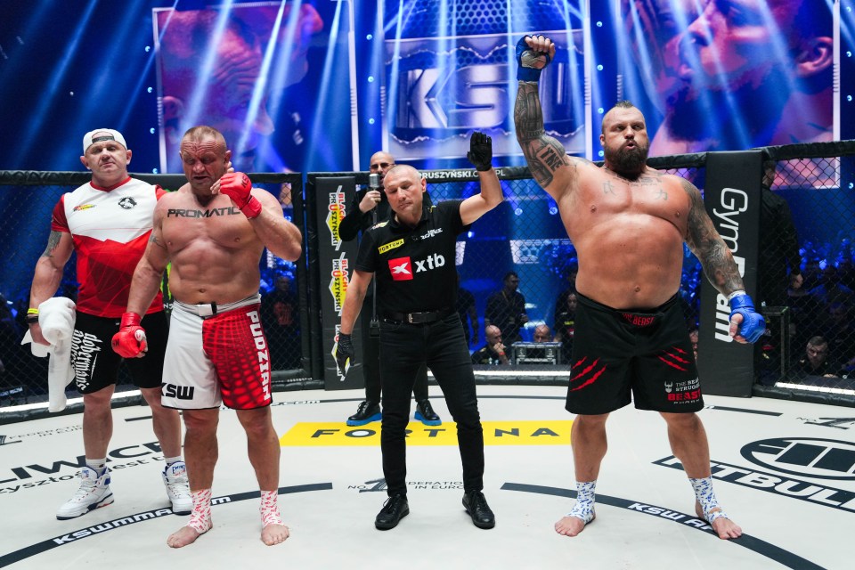 Hall made light work of Pudzianowski at KSW 105