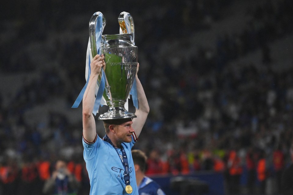 De Bruyne confirmed his exit via an emotional statement on social media