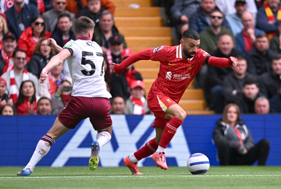 Salah has set a new Premier League record with his latest assist
