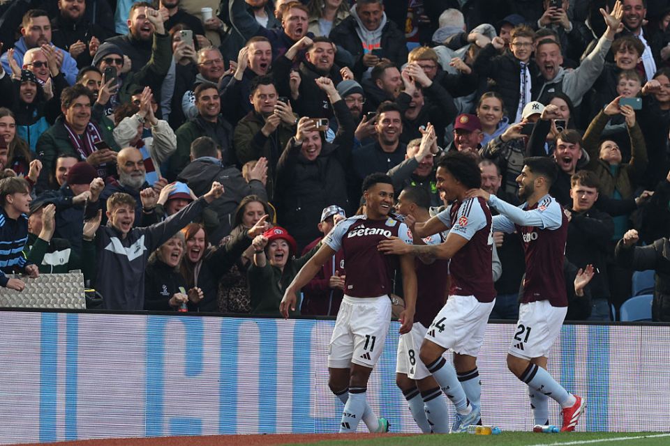 Aston Villa are absolutely flying