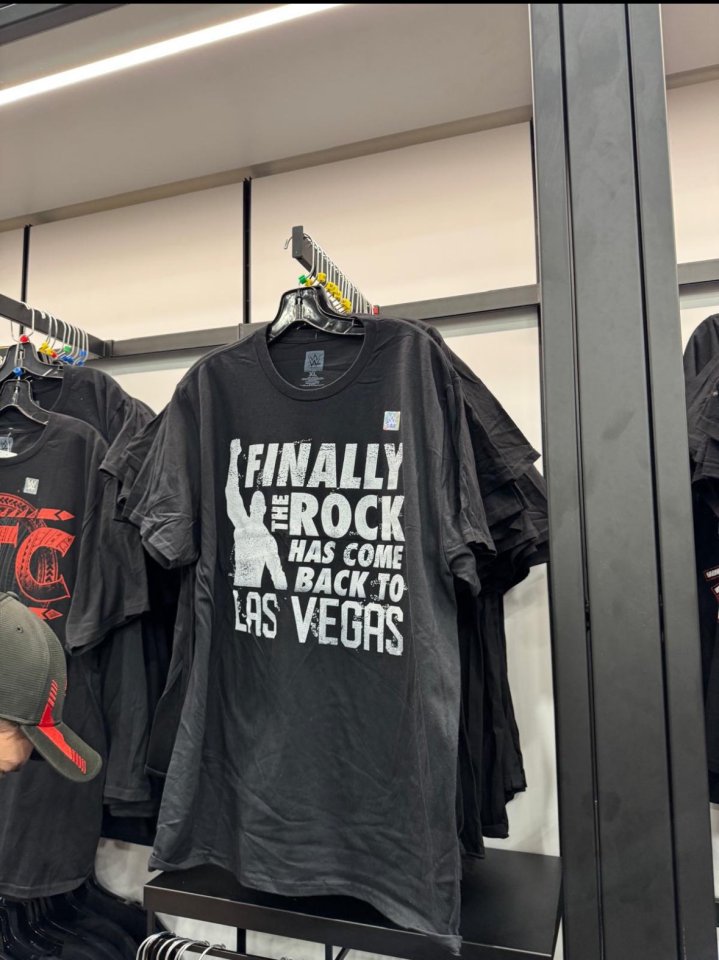 Fans spotting one item of merchandise at WrestleMania weren't letting it slide