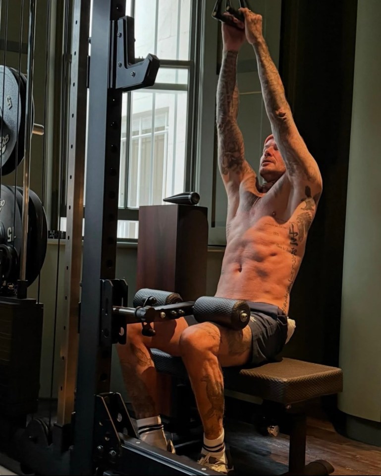 And now at the age of 50, Beckham is following suit