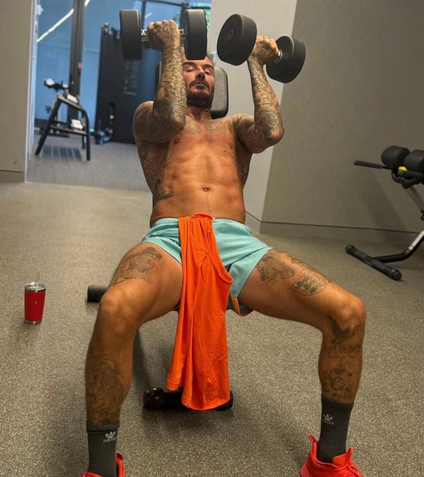 He's now hit a huge milestone, but that won't stop his hard work in the gym