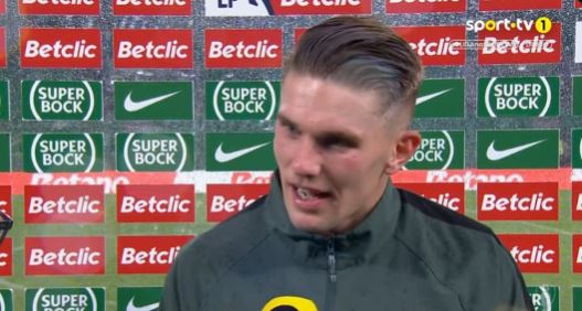 Gyokeres had a blunt response when asked about joining Arsenal