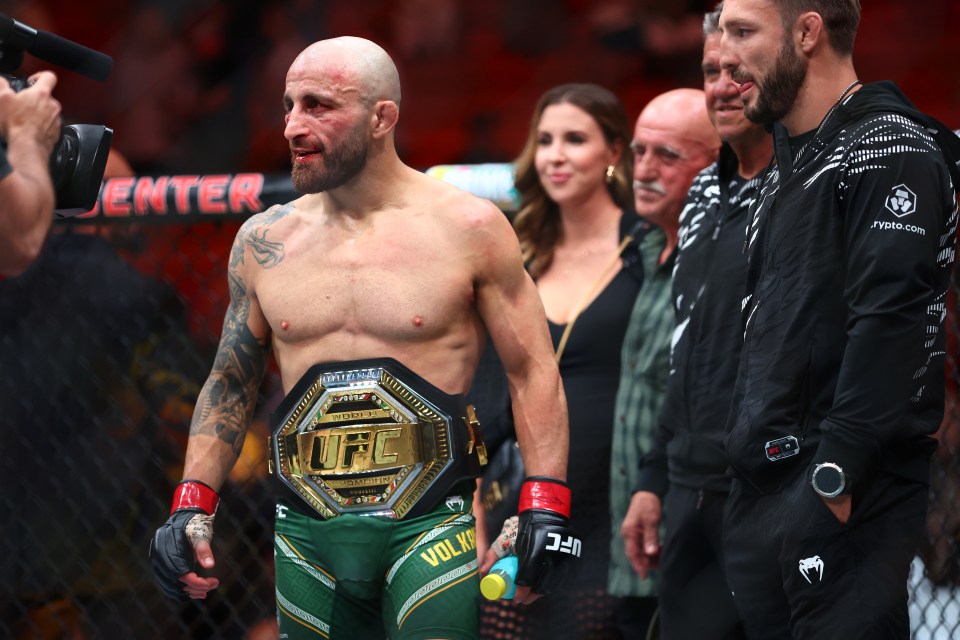 'The Great' is now a UFC featherweight champion for the second time
