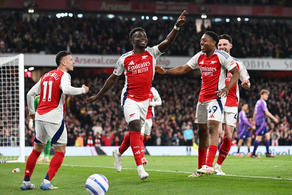 Bukayo Saka scoring seven minutes into his first appearance since December is a positive for Arsenal