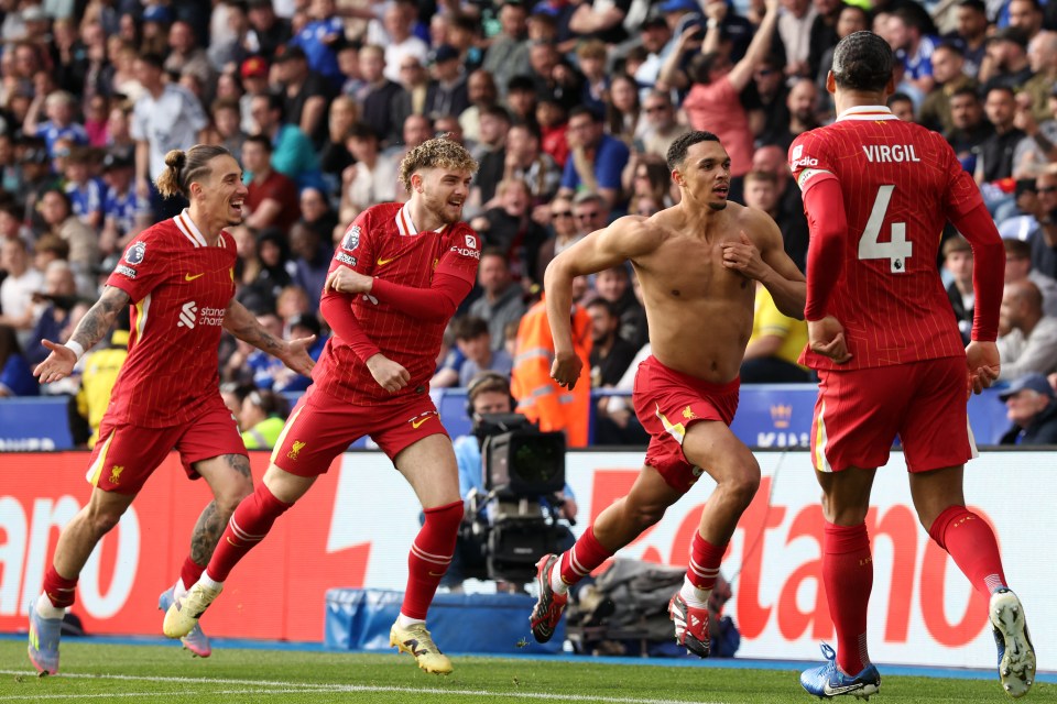 Liverpool are one win away from the Premier League title