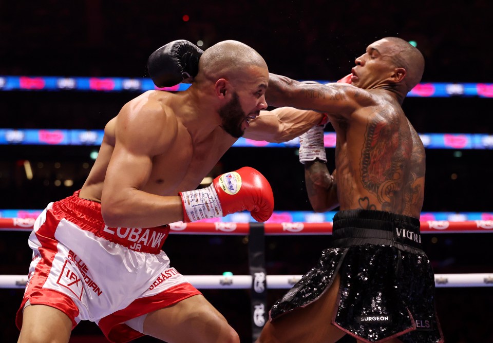 Despite his struggles, Eubank Jr won the fight