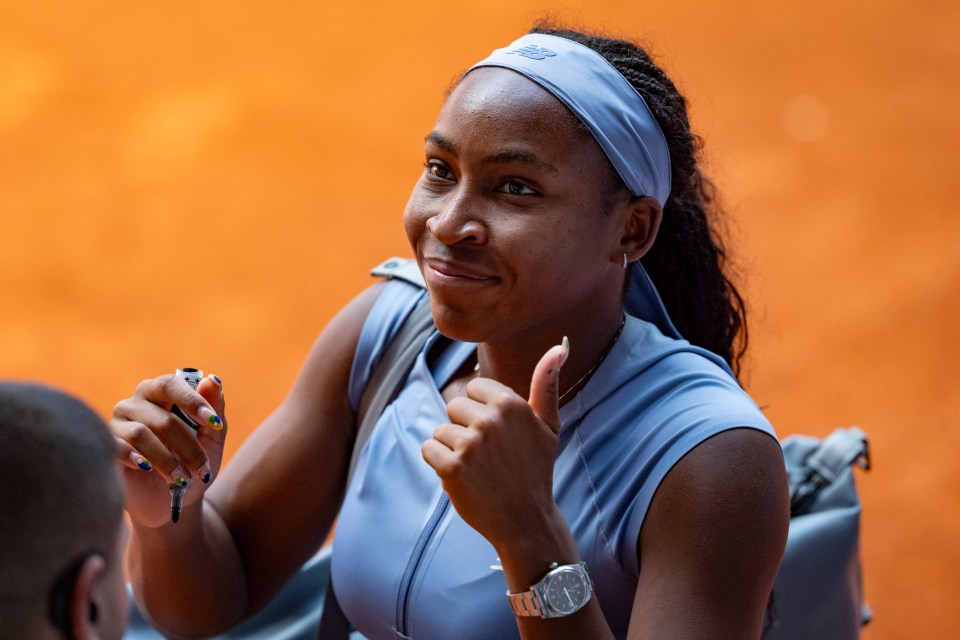 Gauff will face Mirra Andreeva in the quarter finals in Madrid